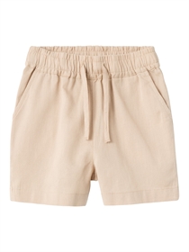 NAME IT Hør Shorts Hommas Humus